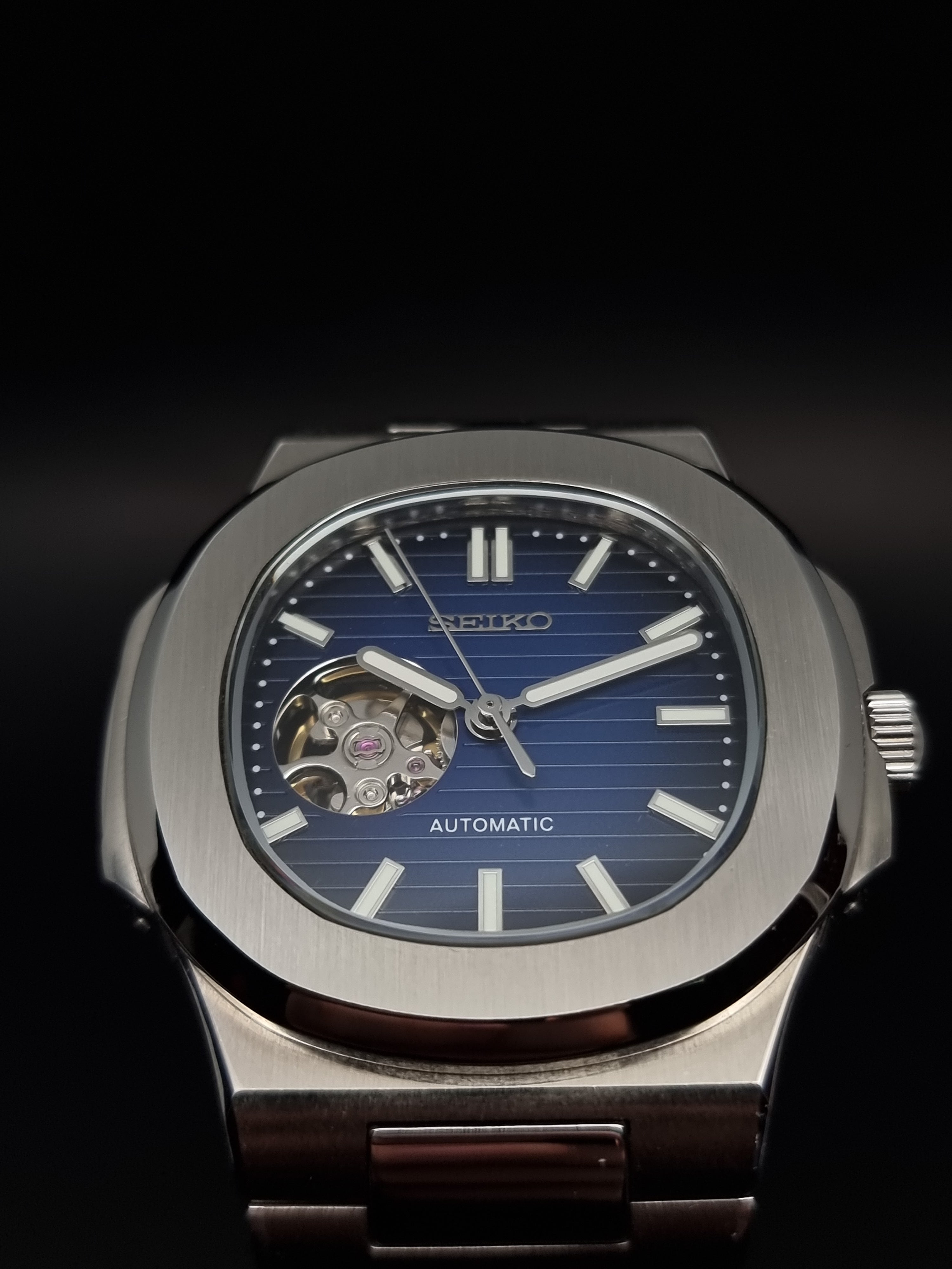 Nautilus bleu ouverte