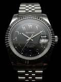 Datejust arabic dial noir