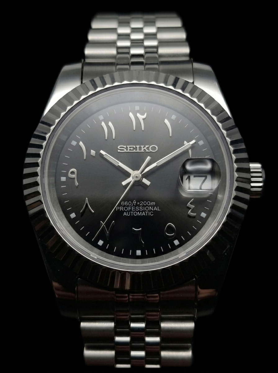 Datejust arabic dial noir
