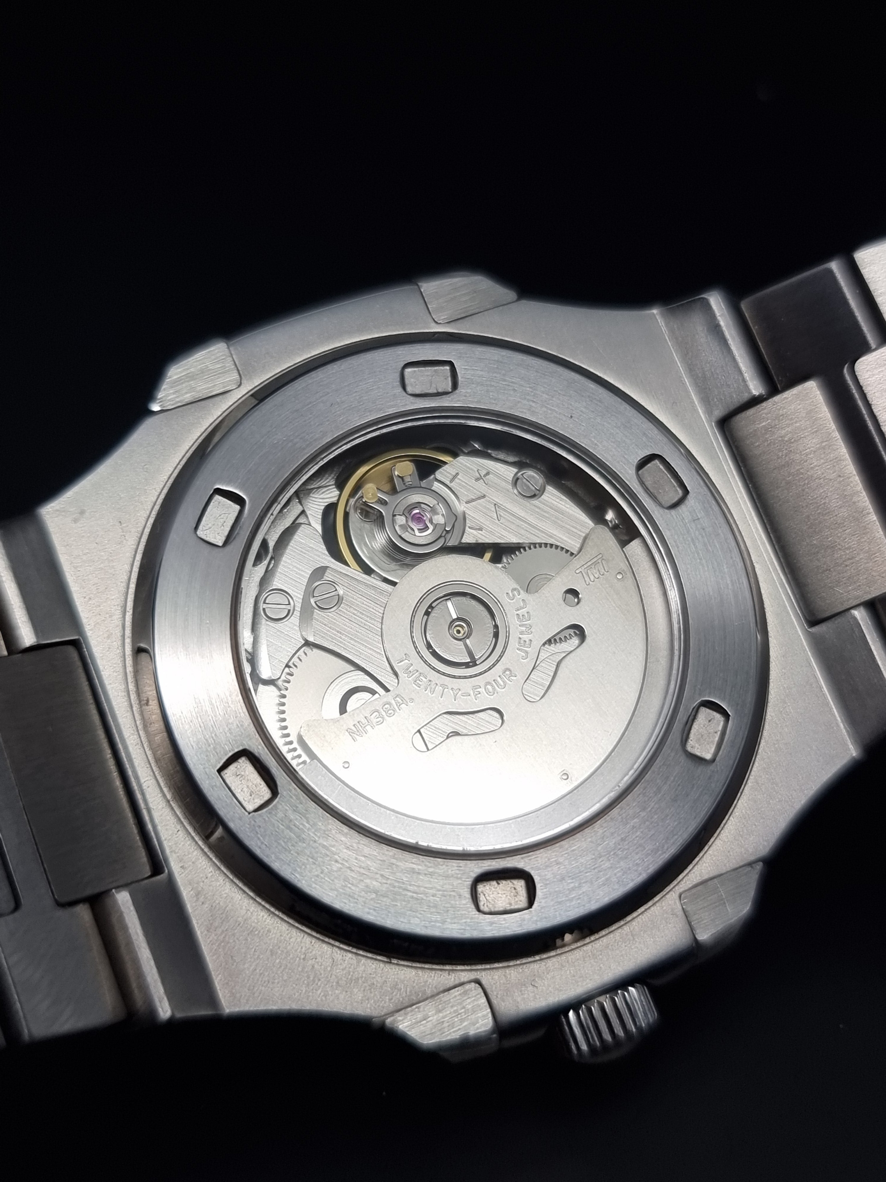 Nautilus bleu ouverte