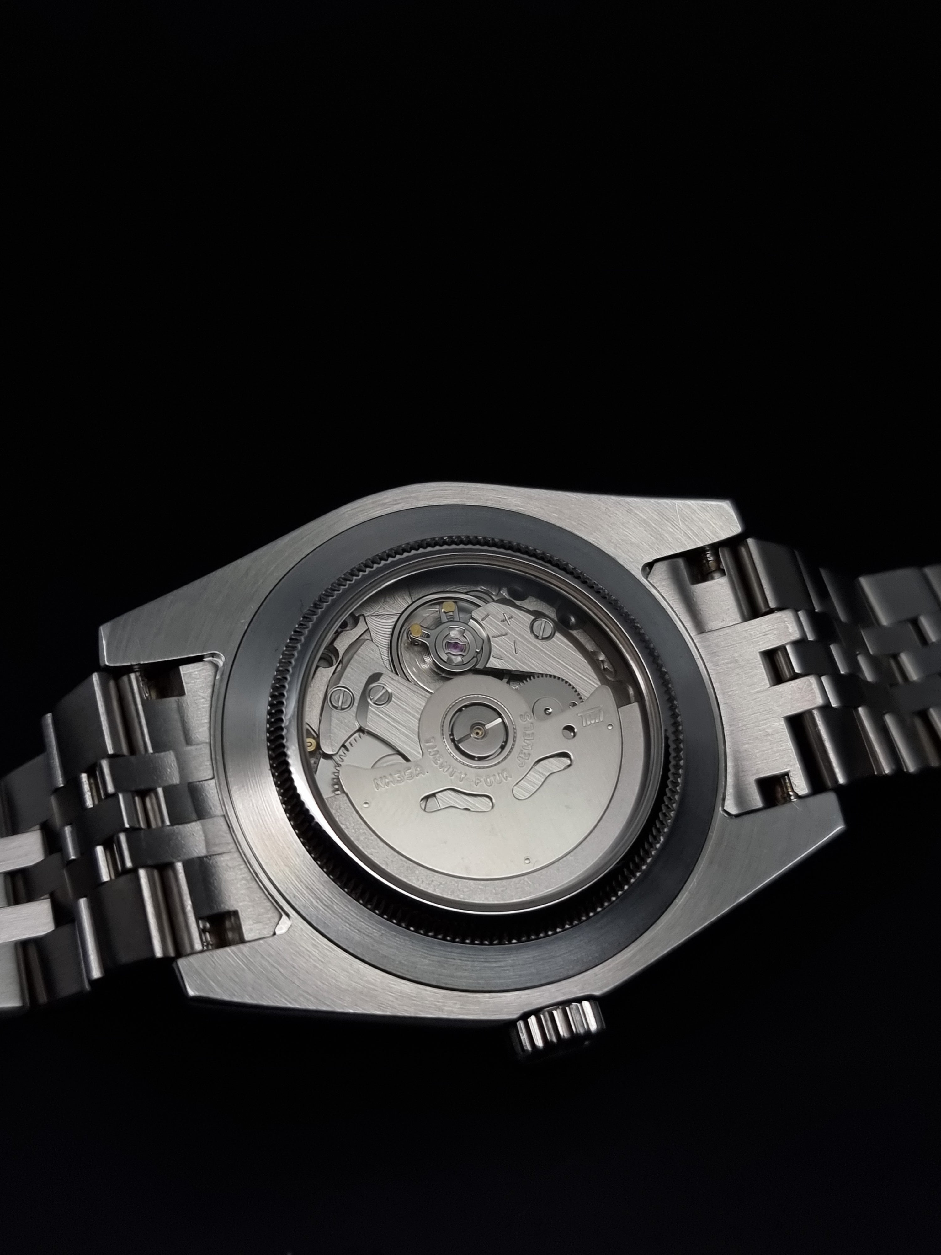 Date juste arabic dial blanche