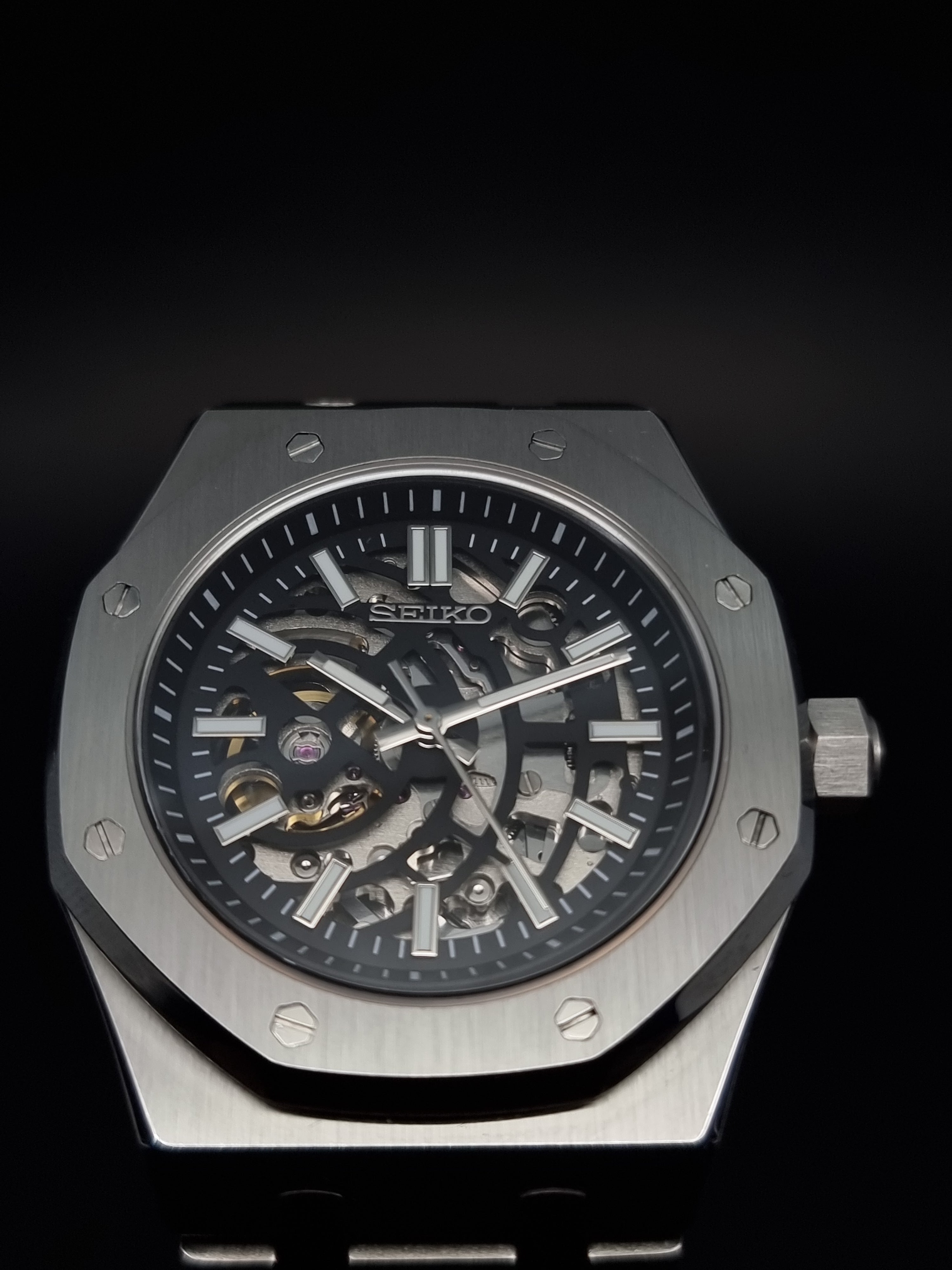 Royal oak squelette noir